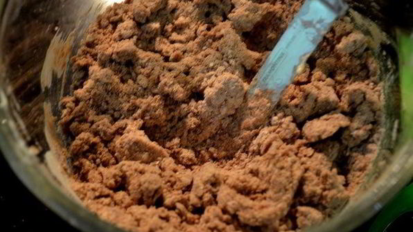 бананово-шоколадный крамблс