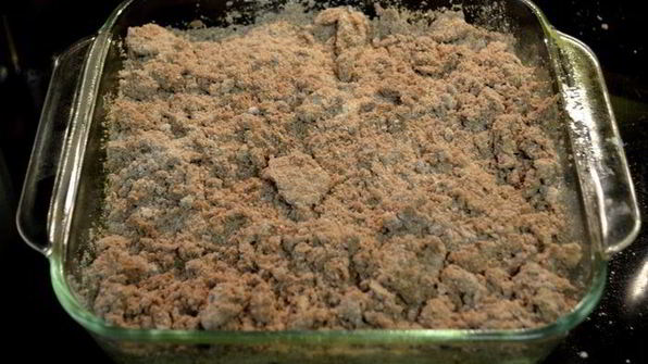 бананово-шоколадный крамблс