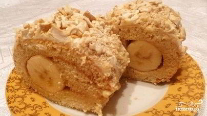 Банановый рулет