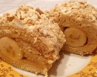 Банановый рулет