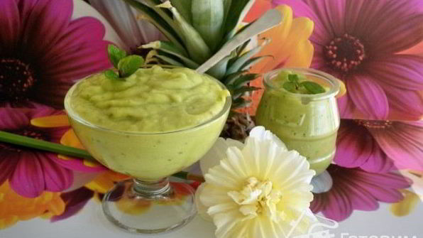 десерт авокадовы истории — авокадо с ананасом