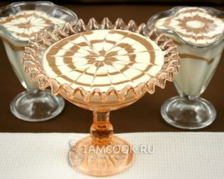 Десерт Дуэт творожно-шоколадный