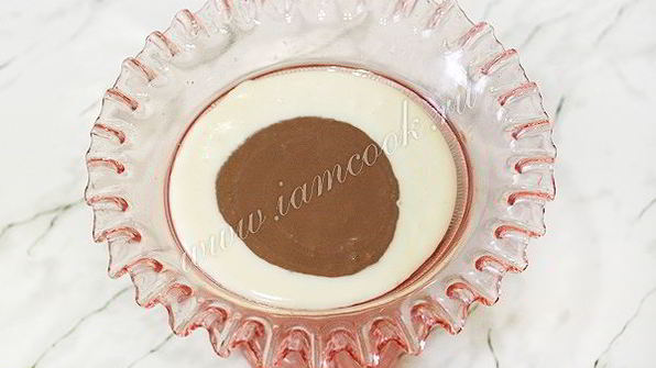 десерт дуэт творожно-шоколадный