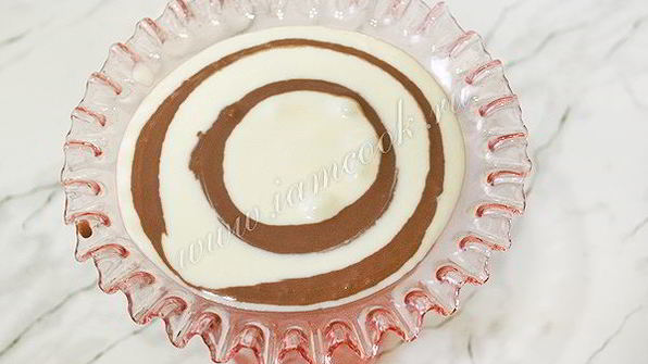 десерт дуэт творожно-шоколадный