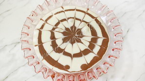 десерт дуэт творожно-шоколадный