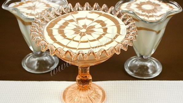 десерт дуэт творожно-шоколадный