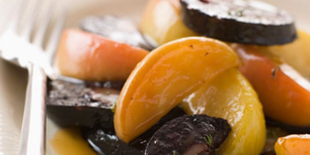 Рецепт десерт с яблоками в сидре