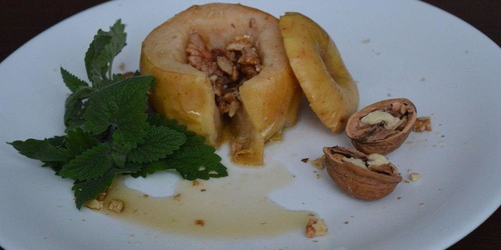 Рецепт диетический десерт из яблок