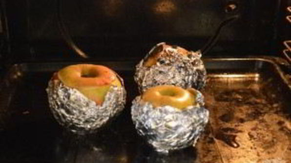 диетический десерт из яблок