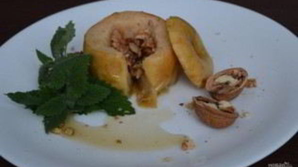 диетический десерт из яблок