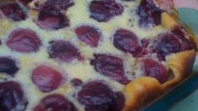 Французский клафути с вишней