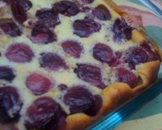 Французский клафути с вишней