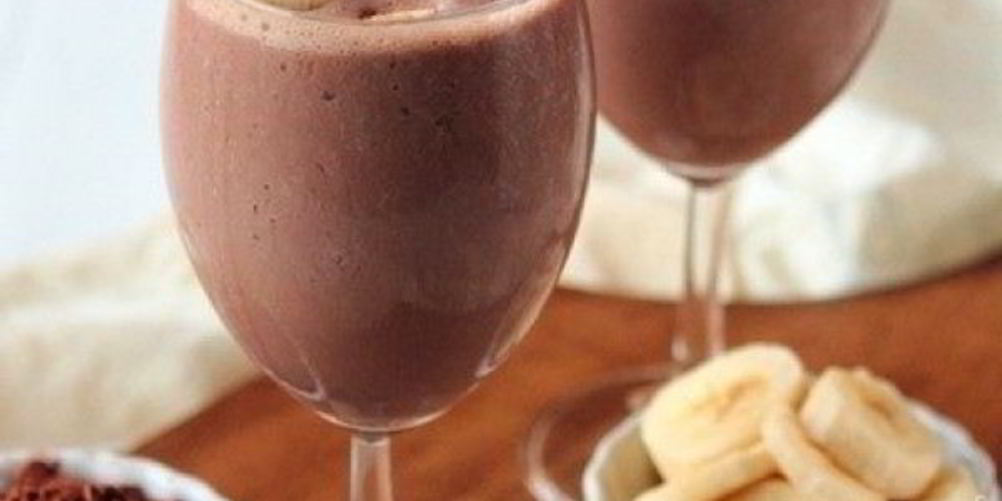 Рецепт горячий шоколад с бананом