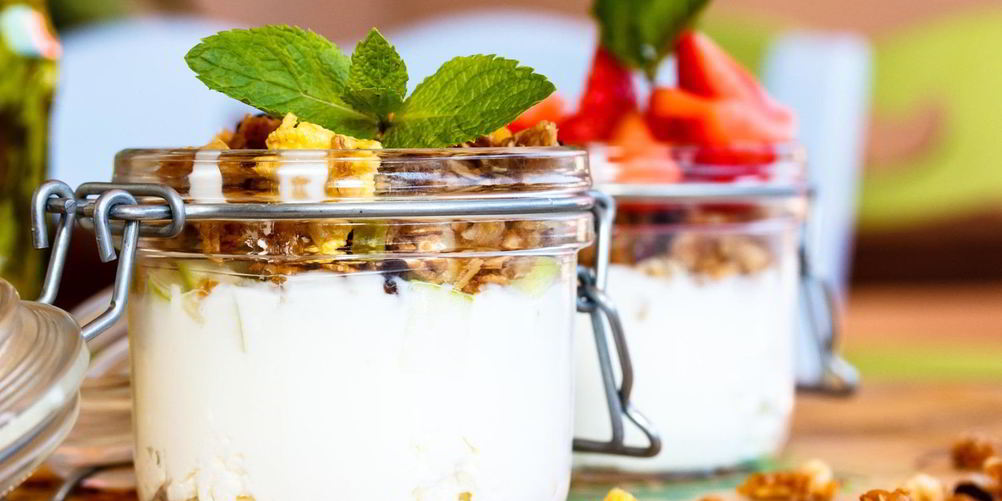 Рецепт йогурт с домашней гранолой