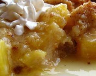 Клафути с консервированным ананасом