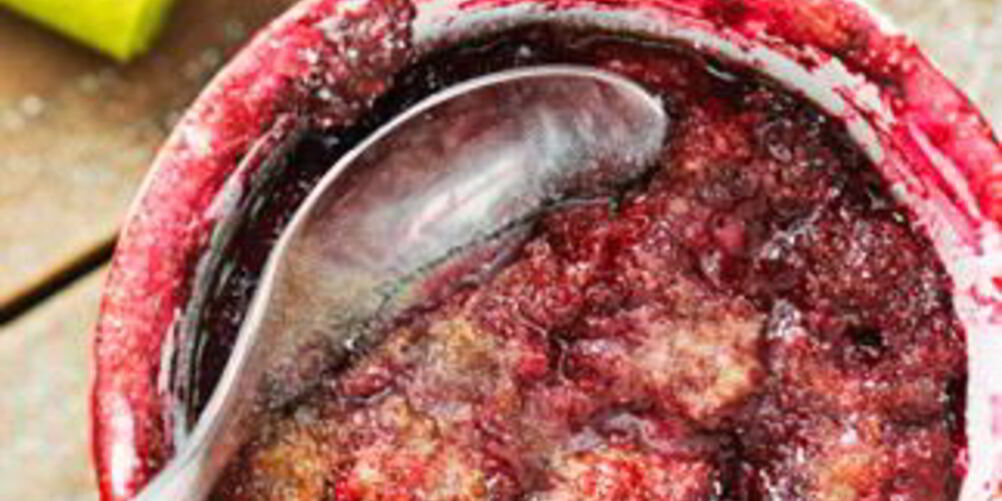 Рецепт клафути с малиной