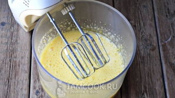 клафути с персиками