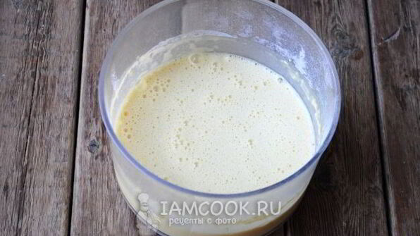 клафути с персиками