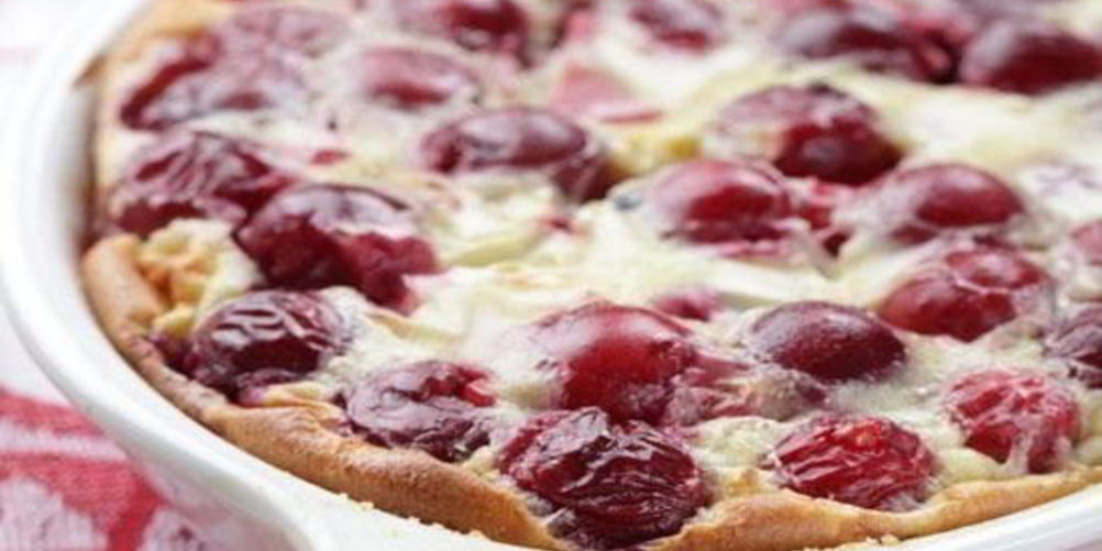 Рецепт клафути с вишней по-французски