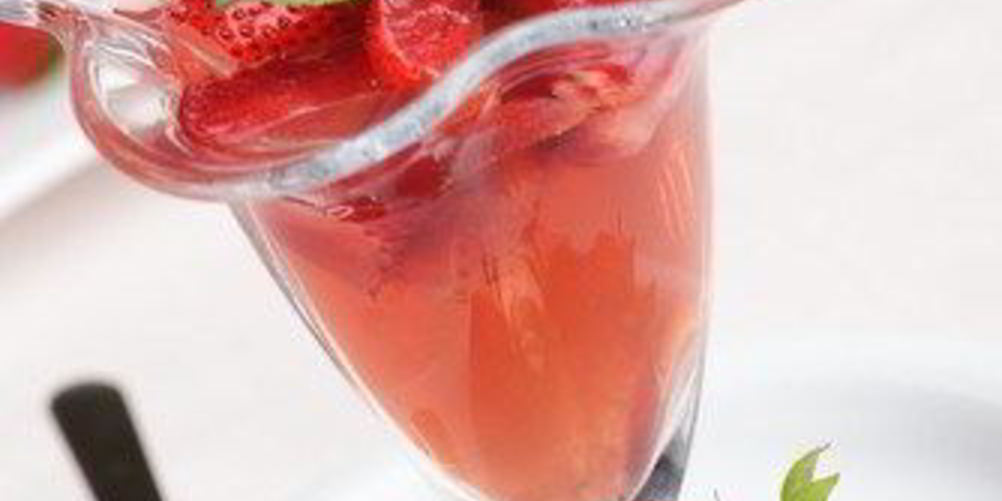 Рецепт клубничное желе