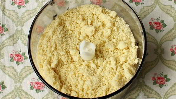 клубничный крамбл