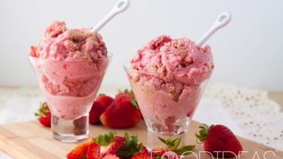 Клубничный сорбет