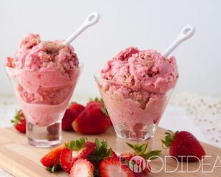 Клубничный сорбет