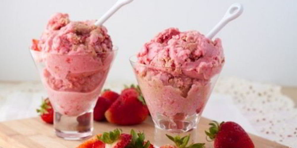 Рецепт клубничный сорбет