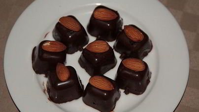 Домашние конфеты с вишневым ликером