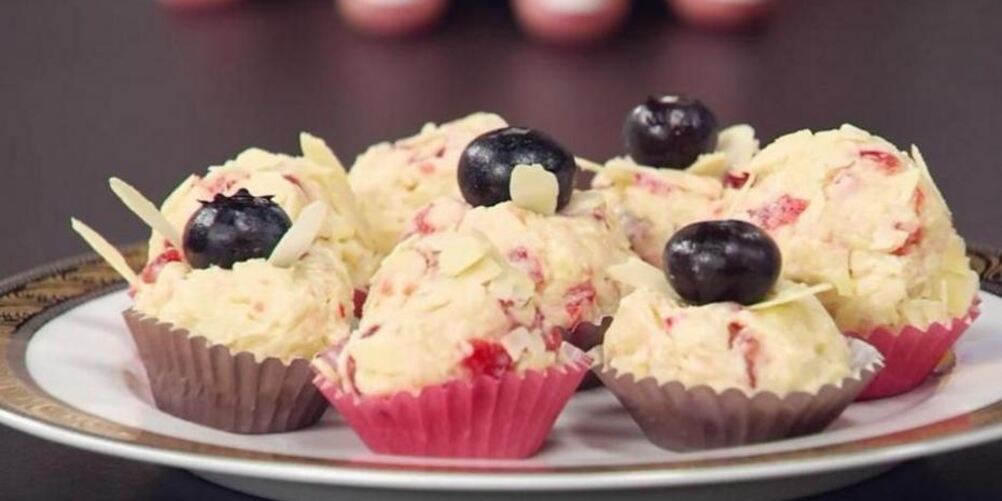 Рецепт конфеты из миндаля и белого шоколада