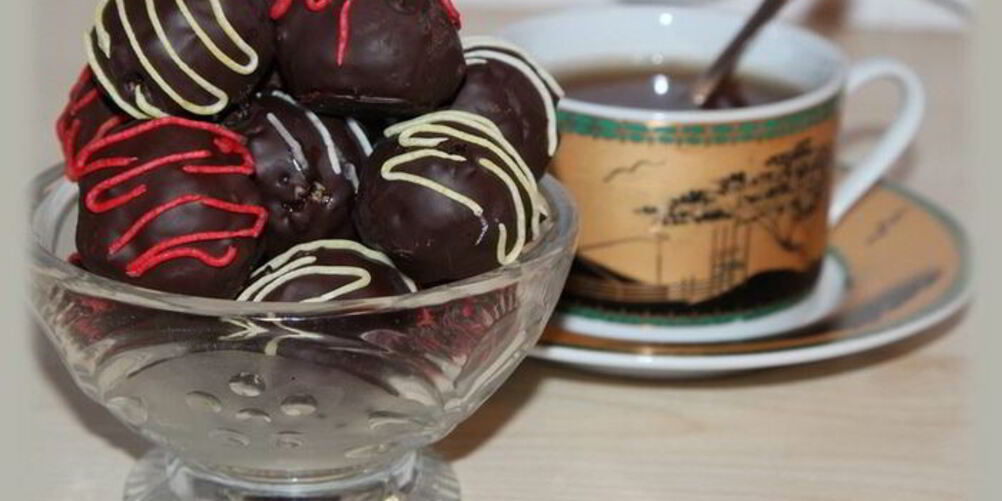 Рецепт конфеты ореховый микс с клюквой