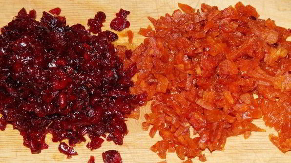 конфеты ореховый микс с клюквой