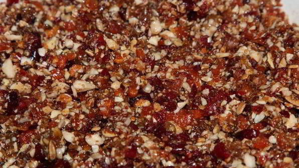 конфеты ореховый микс с клюквой