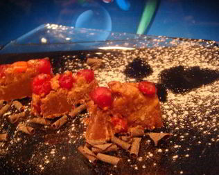 Конфеты шоколадные с калиной