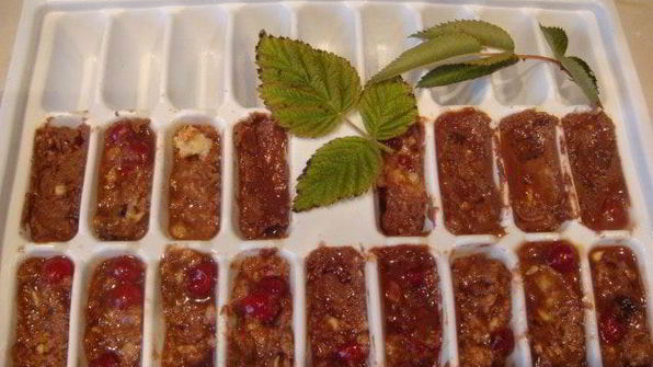 конфеты шоколадные с калиной