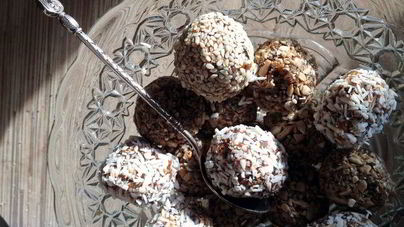 Простые конфеты из сухофруктов