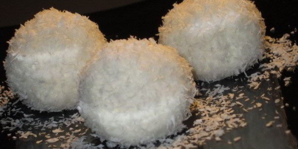 Рецепт творожные конфеты с миндалем и кокосом