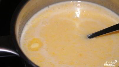 Апельсиновый крем для бисквита