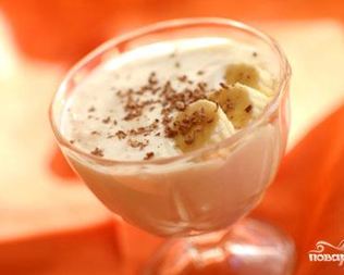 Банановый крем