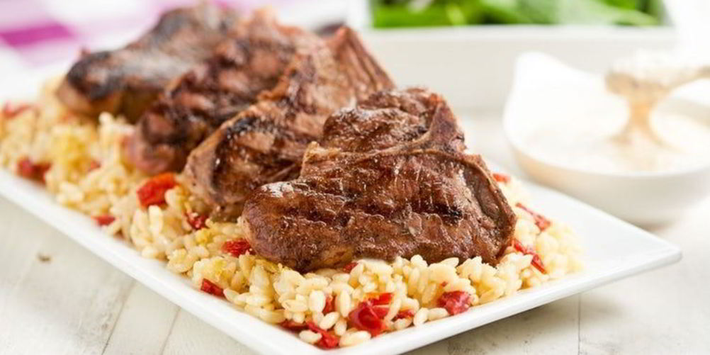 Рецепт баранина с горчичным кремом