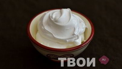 Белковый заварной крем