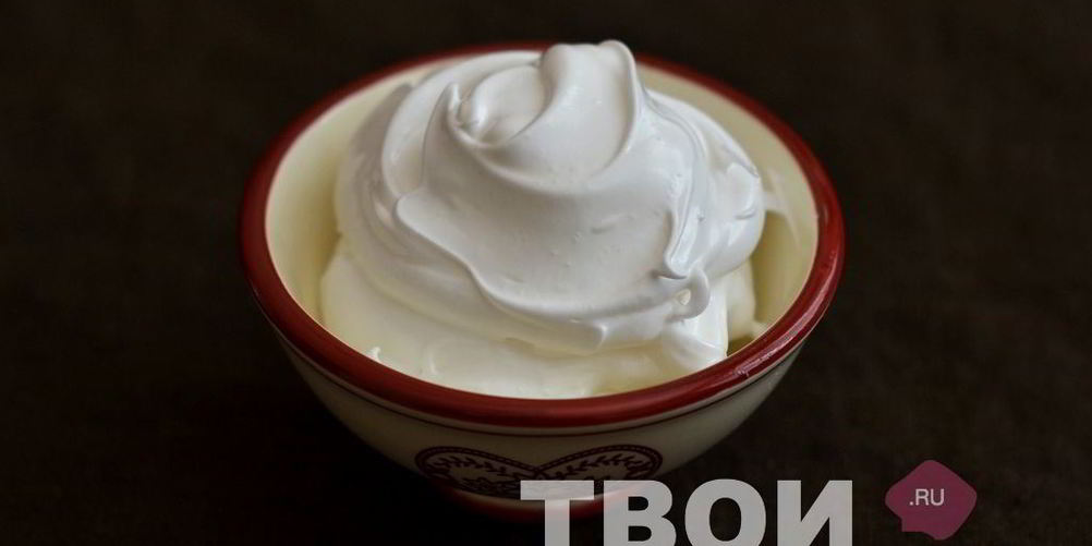 Рецепт белковый заварной крем