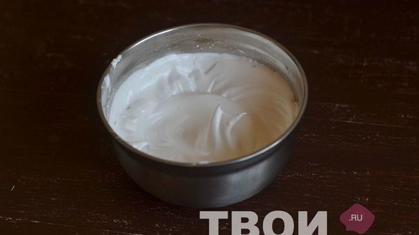 белковый заварной крем