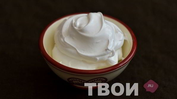 белковый заварной крем