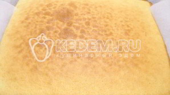 бисквитный рулет с кремом зимнее полено