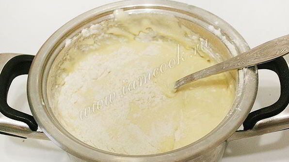 бисквитный рулет с кремом