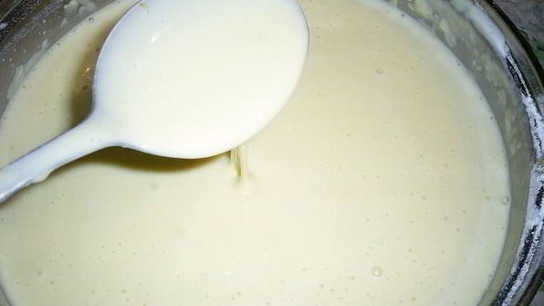 блинный тортик с миндальным кремом