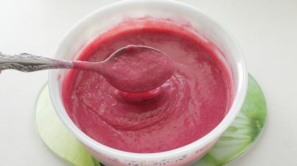 брусничный курд