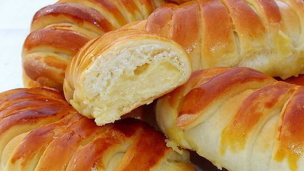 булочки с заварным кремом