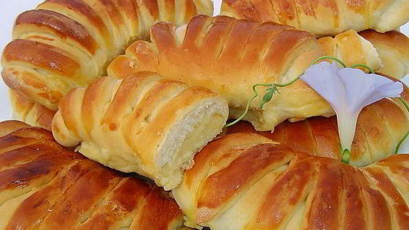 булочки с заварным кремом